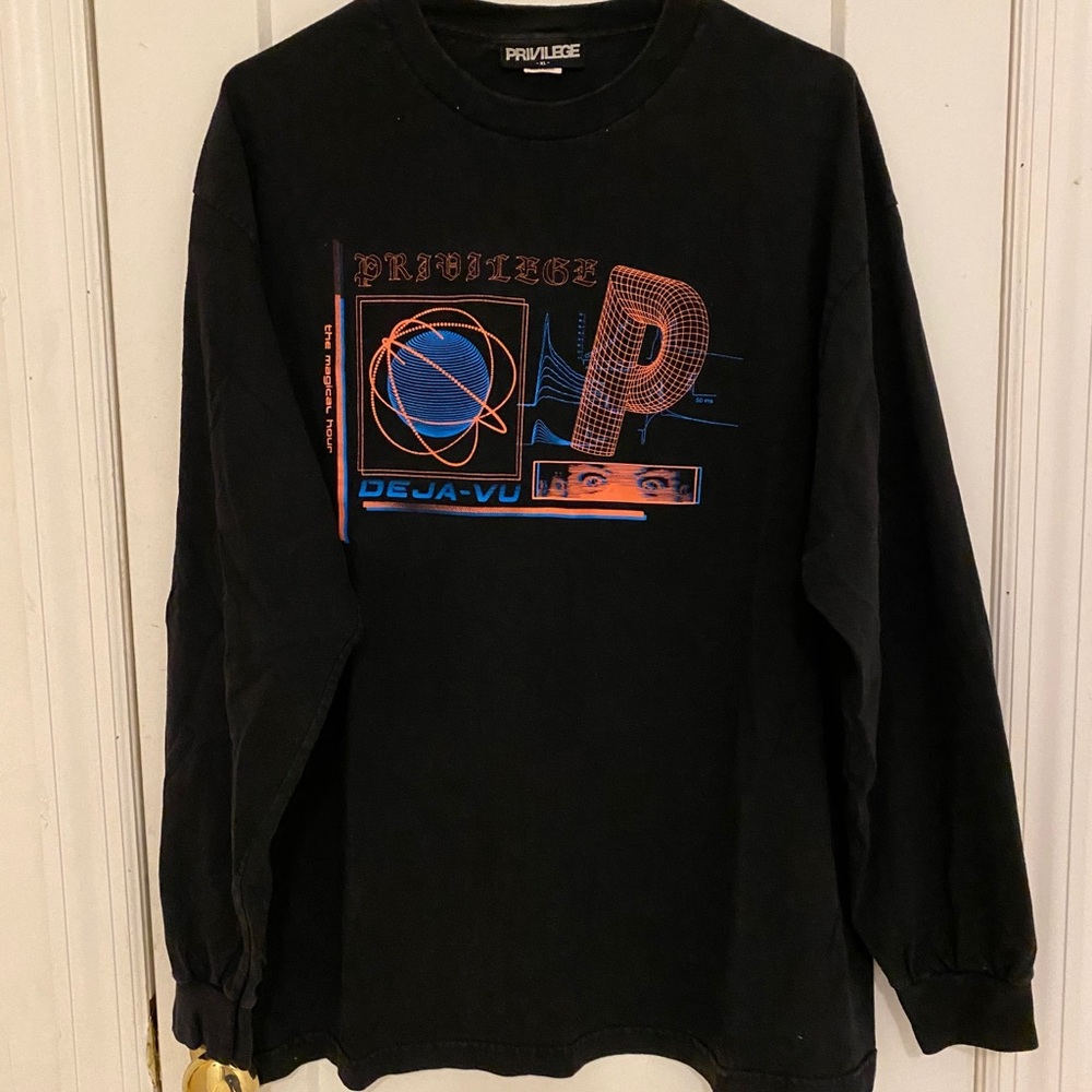 Privilege Long Sleeve DejaVu Tee
